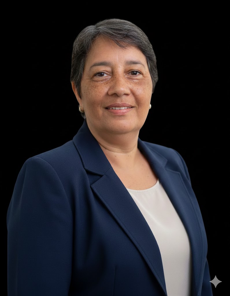 Retrato da arquiteta Flora Hack